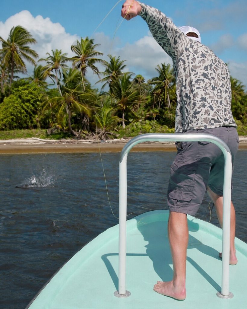 Fly Fishing for Tarpon in Belize