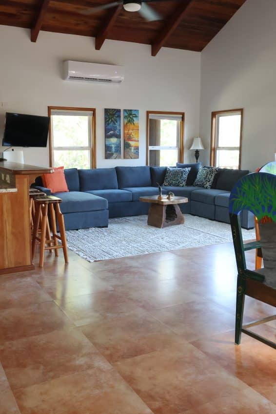 Explore affordable rates for a cozy villa living space getaway.