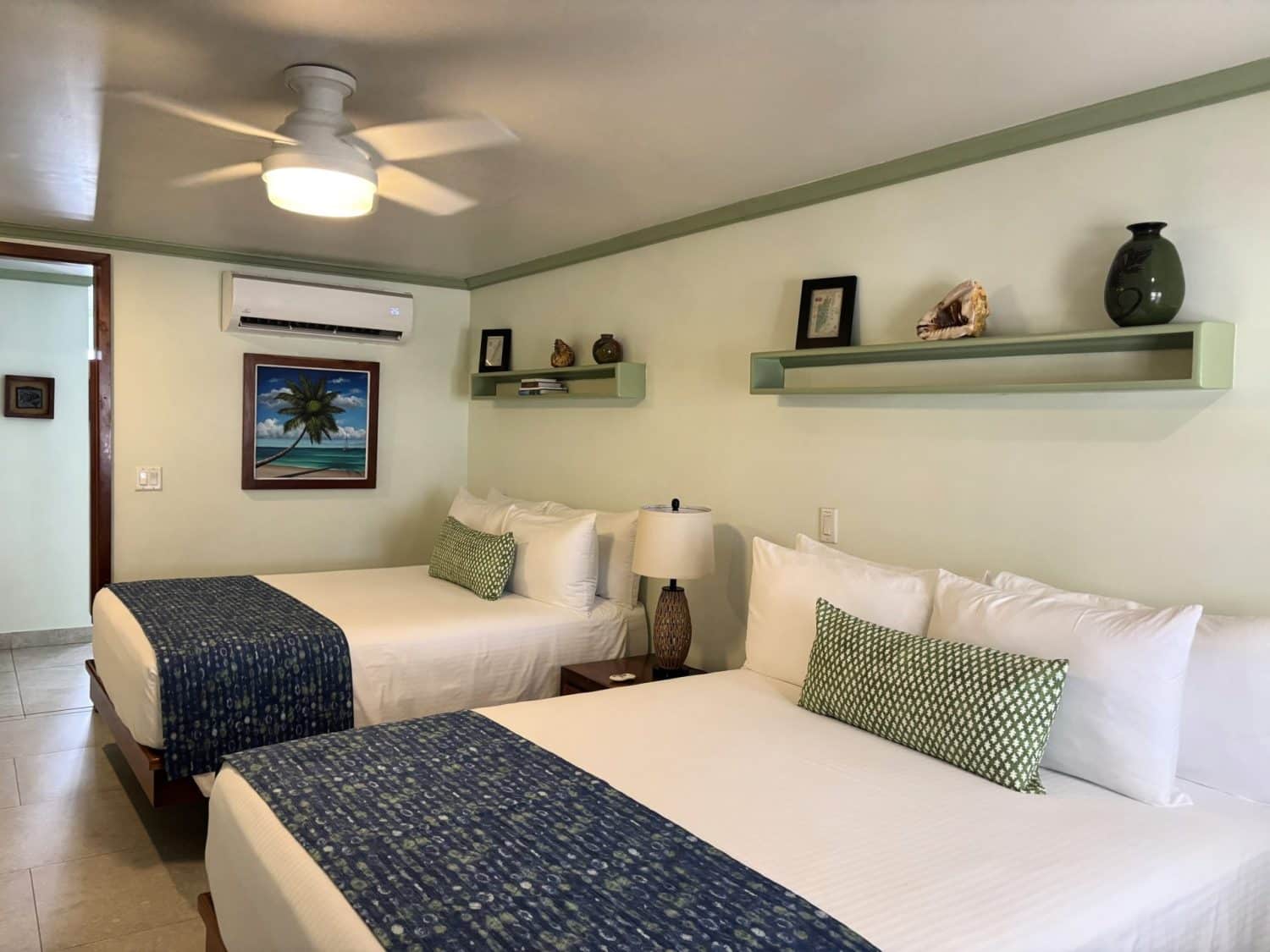Main Lodge room with comfortable beds and inviting decor for a relaxing getaway.