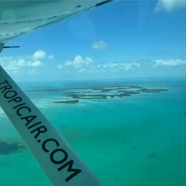 Aerial View of San Pedro Fishing Flats